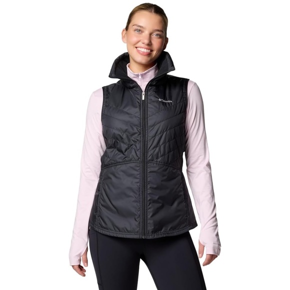 Columbia Mix It Around II Omni-Shield Vest Jacket Plus Size 2X Black - Picture 1 of 7